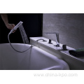 Bathtub Shower Mixer Faucet with Hand Shower